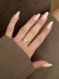 CW1RING0019-gold-textured-band-pear-cut-cz-halo-ring-catwalkjewellery wholesale jewelry RINGS Catwalk Jewellery Europe