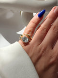 CW1RING006-gold-layered-oval-cz-statement-ring-catwalkjewellery wholesale jewelry RINGS Catwalk Jewellery Europe
