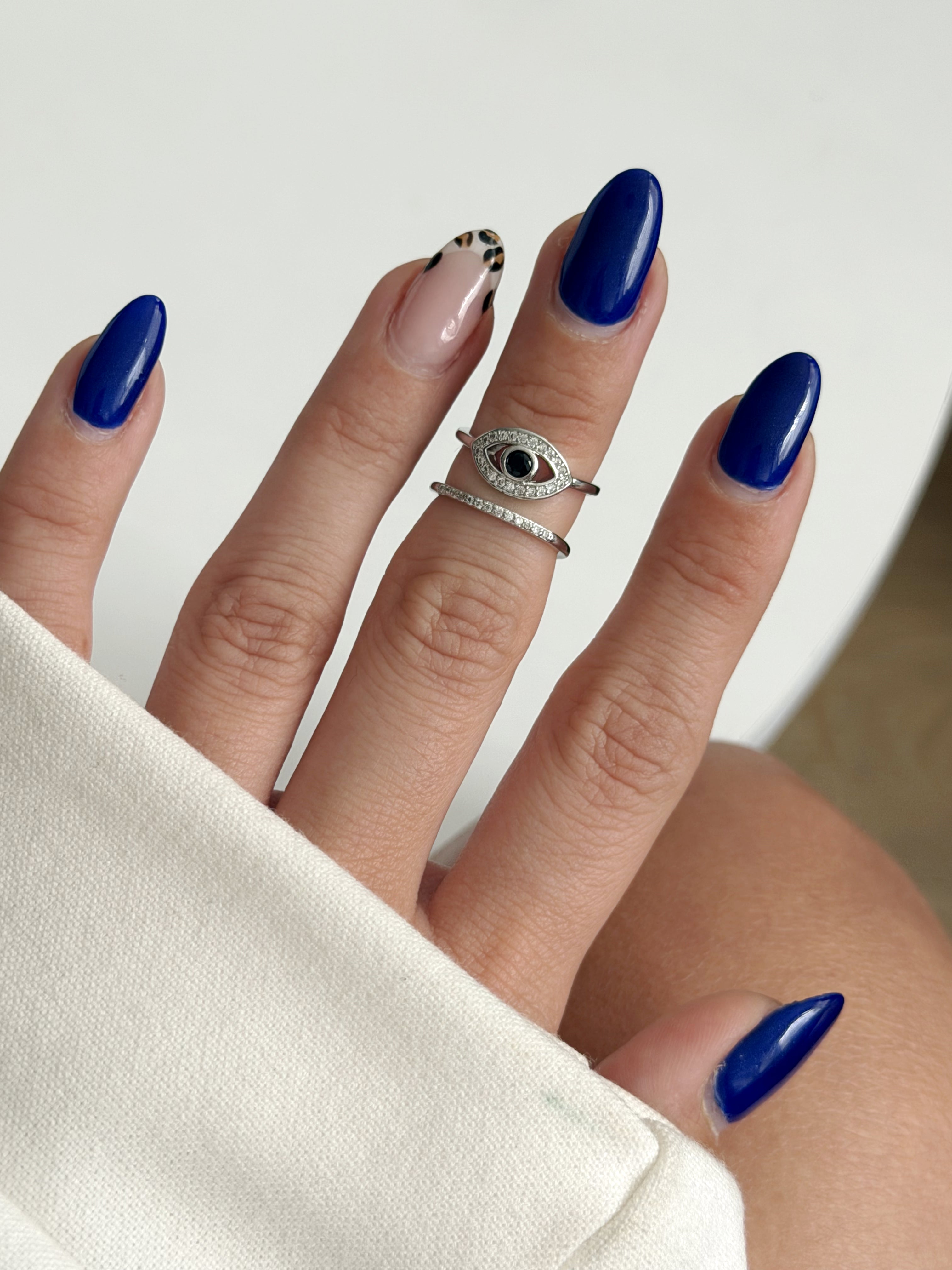 CW1RING0040-silver-cz-pave-evil-eye-stackable-ring-set-catwalkjewellery wholesale jewelry RINGS Catwalk Jewellery Europe