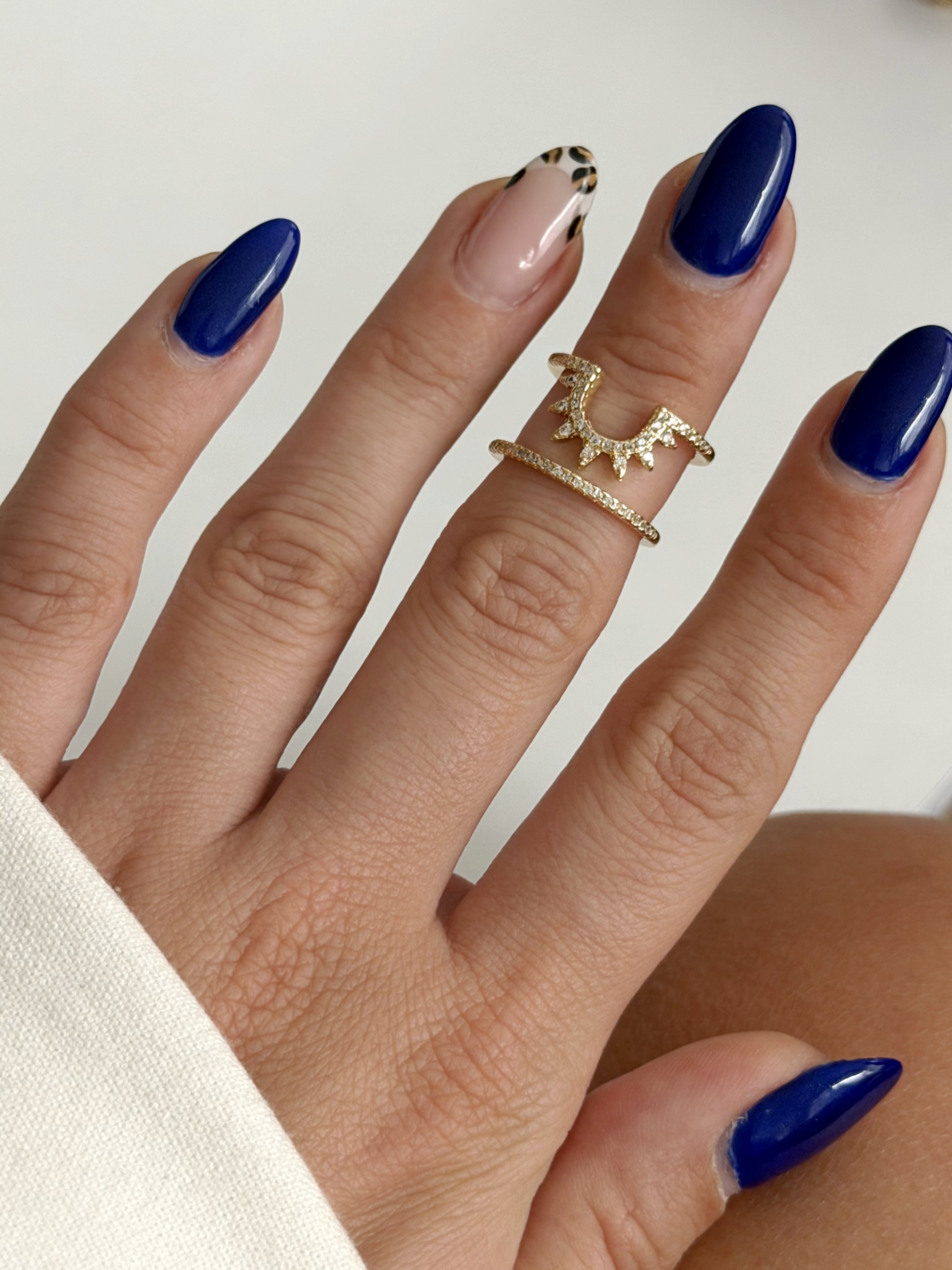 CW1RING0045-gold-cz-pave-sunburst-tiara-stackable-ring-set-catwalkjewellery wholesale jewelry RINGS Catwalk Jewellery Europe