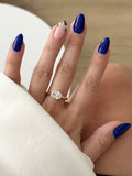 CW1RING0061-gold-east-west-oval-cz-solitaire-ring-catwalkjewellery wholesale jewelry RINGS Catwalk Jewellery Europe