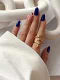 CW1RING00127-gold-multi-shape-cz-cluster-spiral-bypass-ring-catwalkjewellery wholesale jewelry RINGS Catwalk Jewellery Europe
