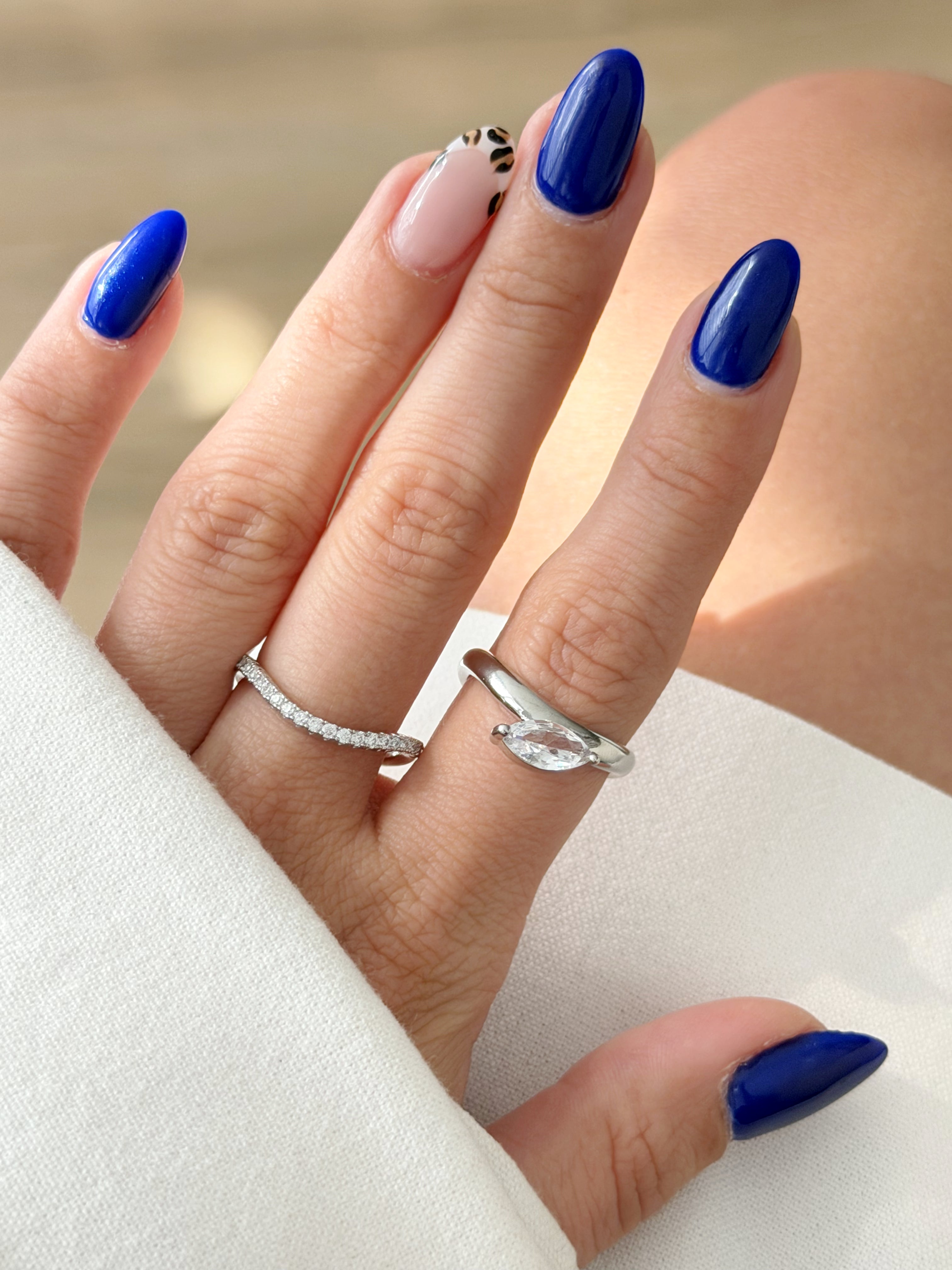 CW1RING00135-silver-east-west-marquise-cz-solitaire-stackable-ring-set-catwalkjewellery wholesale jewelry RINGS Catwalk Jewellery Europe