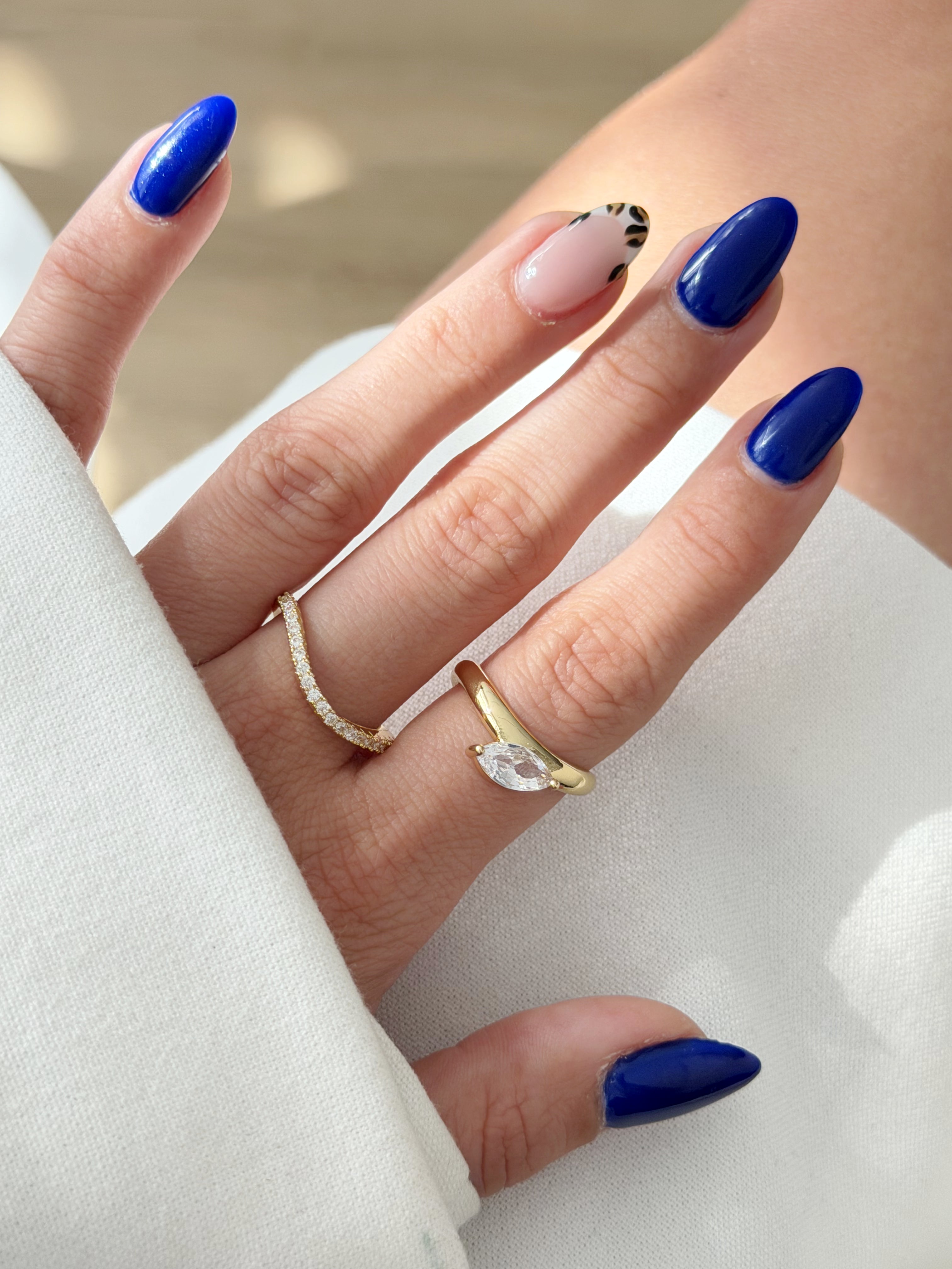 CW1RING00136-gold-east-west-marquise-cz-solitaire-stackable-ring-set-catwalkjewellery wholesale jewelry RINGS Catwalk Jewellery Europe