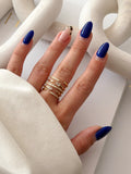 CW1RING00195-gold-multi-layer-wrap-baguette-and-pear-cz-open-ring-alternate-angle-catwalkjewellery wholesale jewelry RINGS Catwalk Jewellery Europe