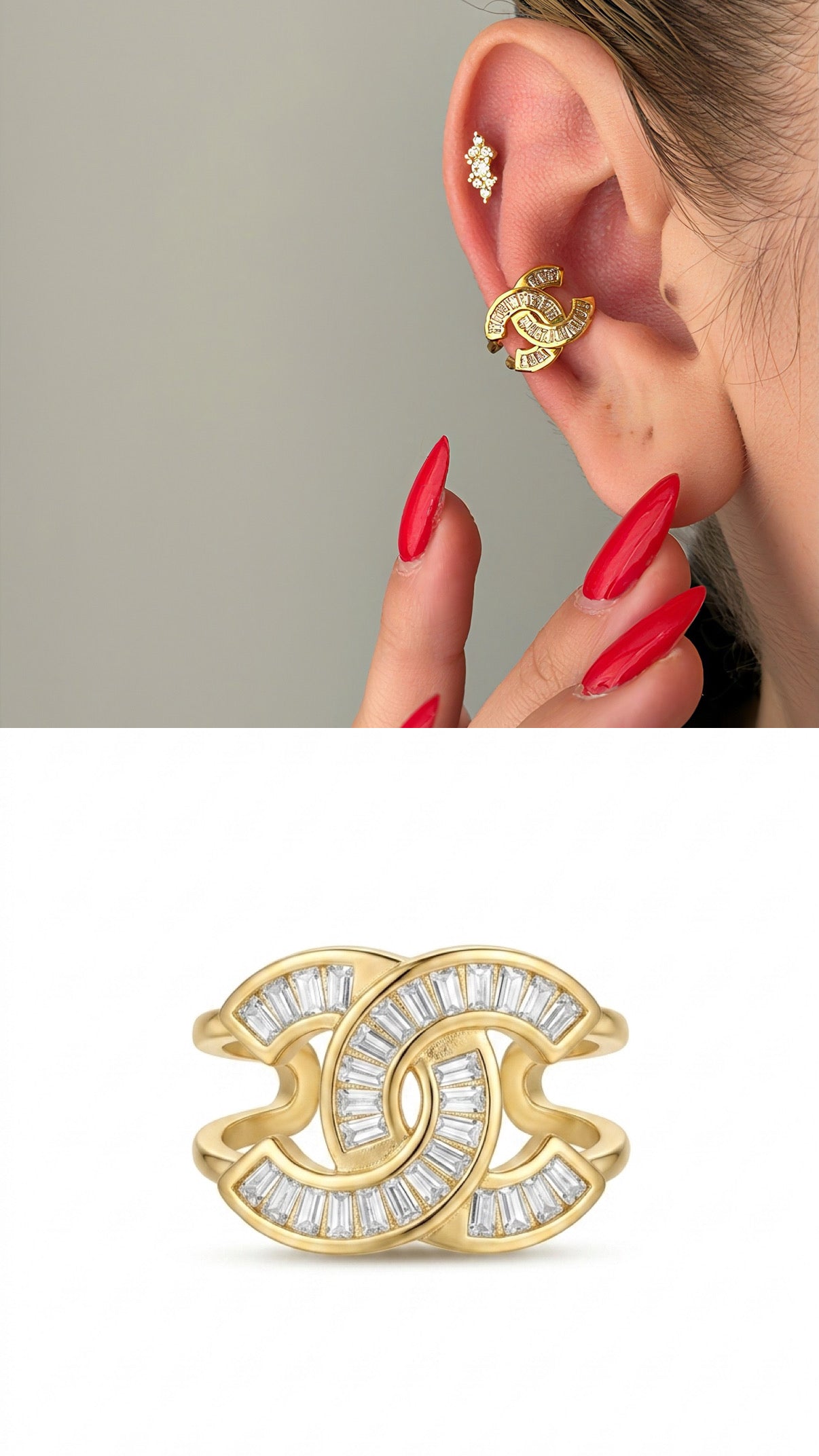 Ear Cuff Stainless Steel Waterproof Trendy Wholesale Myaccessories wholesale jewelry EARCUFFS  Catwalk Jewellery Europe