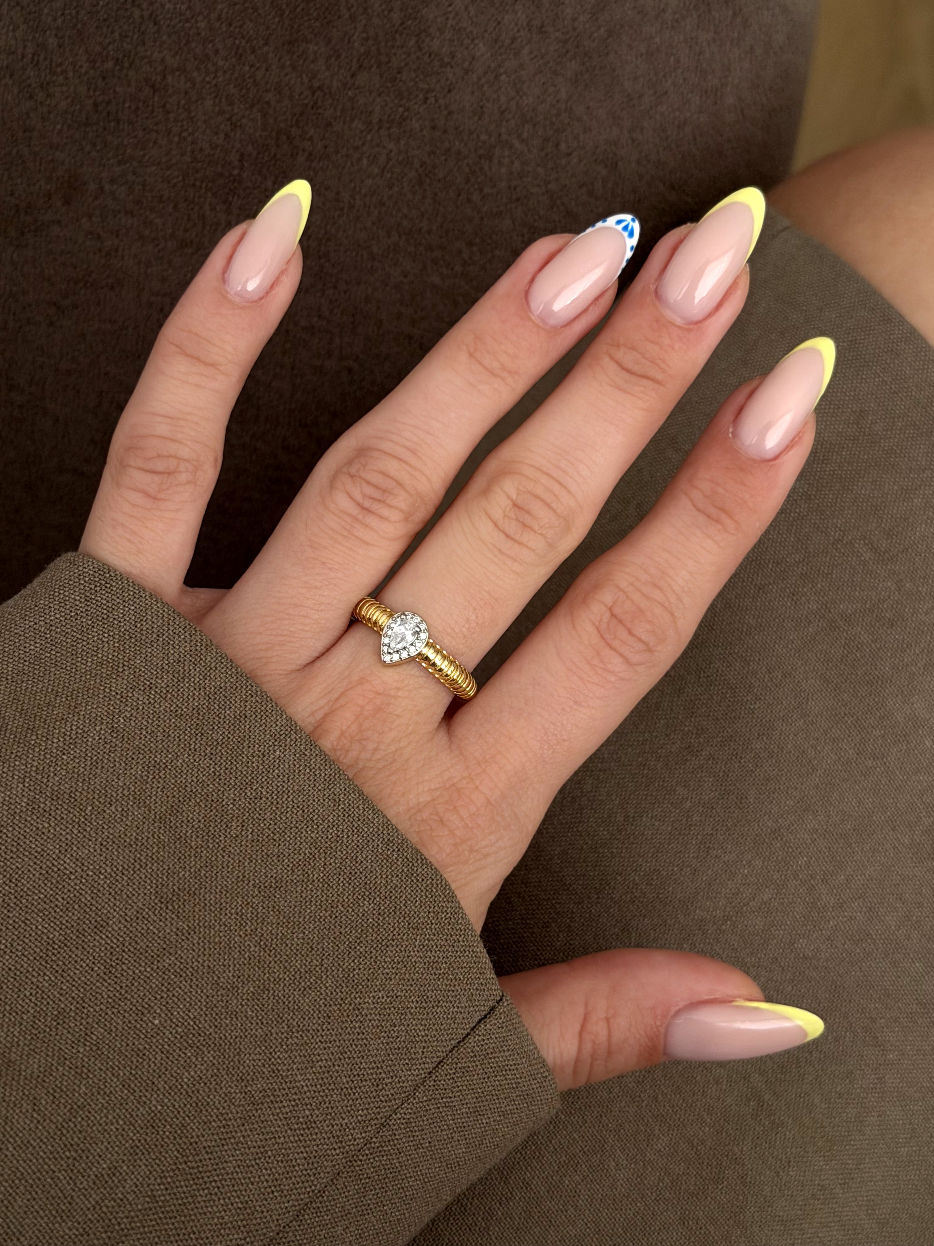 Gold Stackable Ring Stainless Steel Waterproof Trendy Wholesale Myaccessories wholesale jewelry RINGS Catwalk Jewellery Europe
