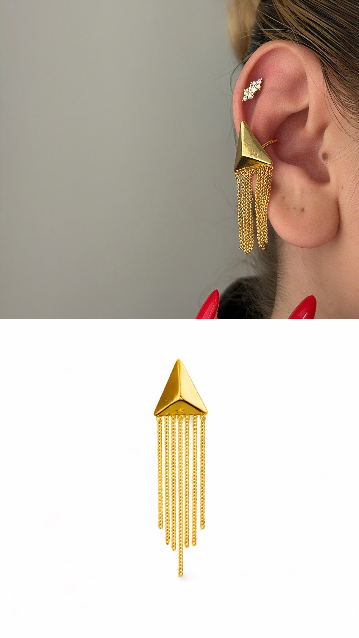 Ear Cuff Stainless Steel Waterproof Trendy Wholesale Myaccessories wholesale jewelry EARCUFFS  Catwalk Jewellery Europe