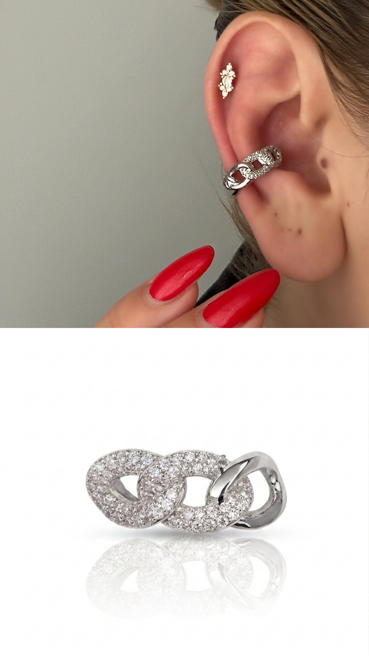Ear Cuff Stainless Steel Waterproof Trendy Wholesale Myaccessories wholesale jewelry EARCUFFS  Catwalk Jewellery Europe