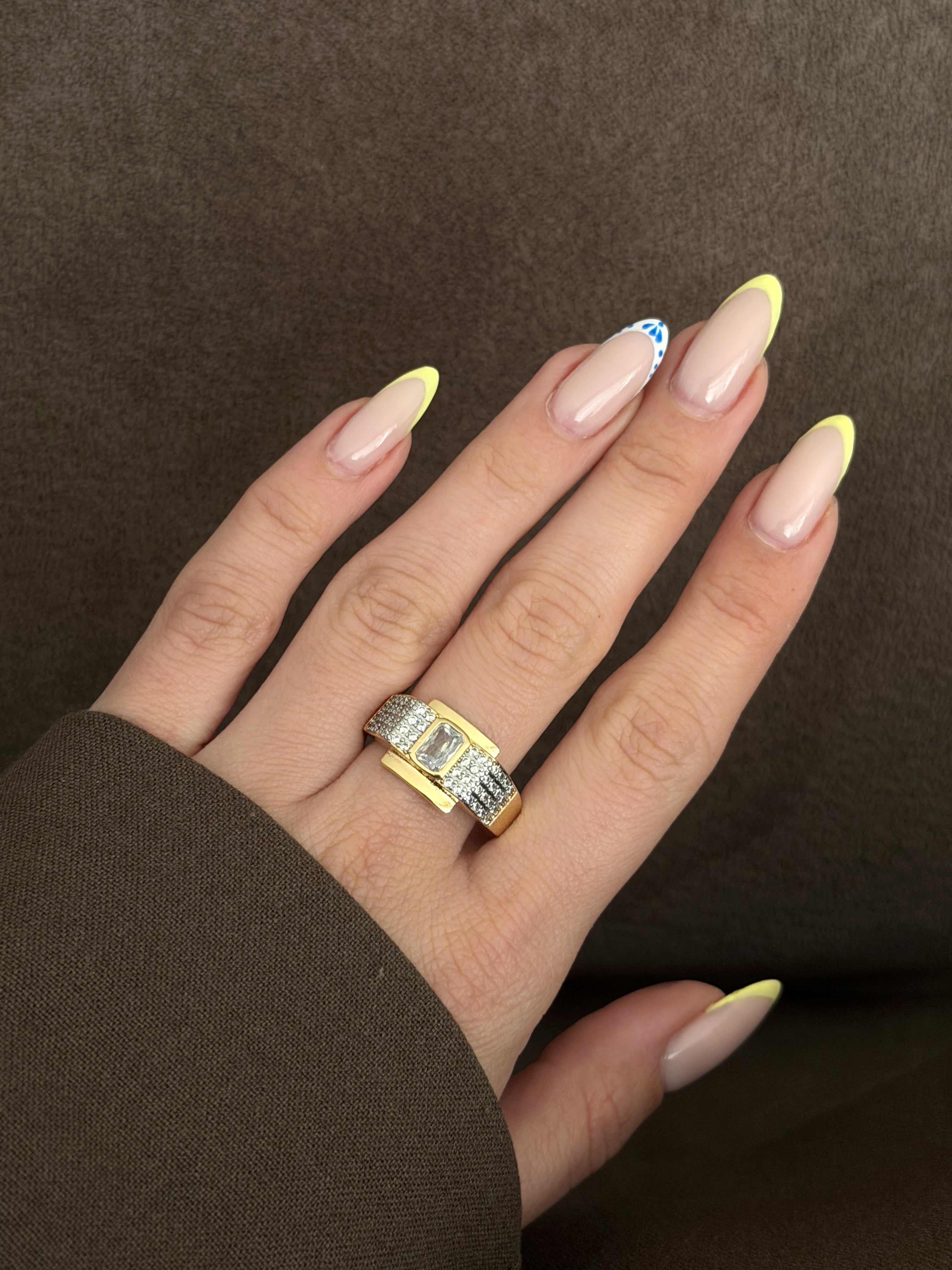 Gold Stackable Ring Stainless Steel Waterproof Trendy Wholesale Myaccessories wholesale jewelry RINGS Catwalk Jewellery Europe