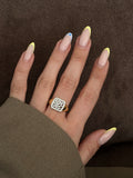 Gold Stackable Ring Stainless Steel Waterproof Trendy Wholesale Myaccessories wholesale jewelry RINGS Catwalk Jewellery Europe