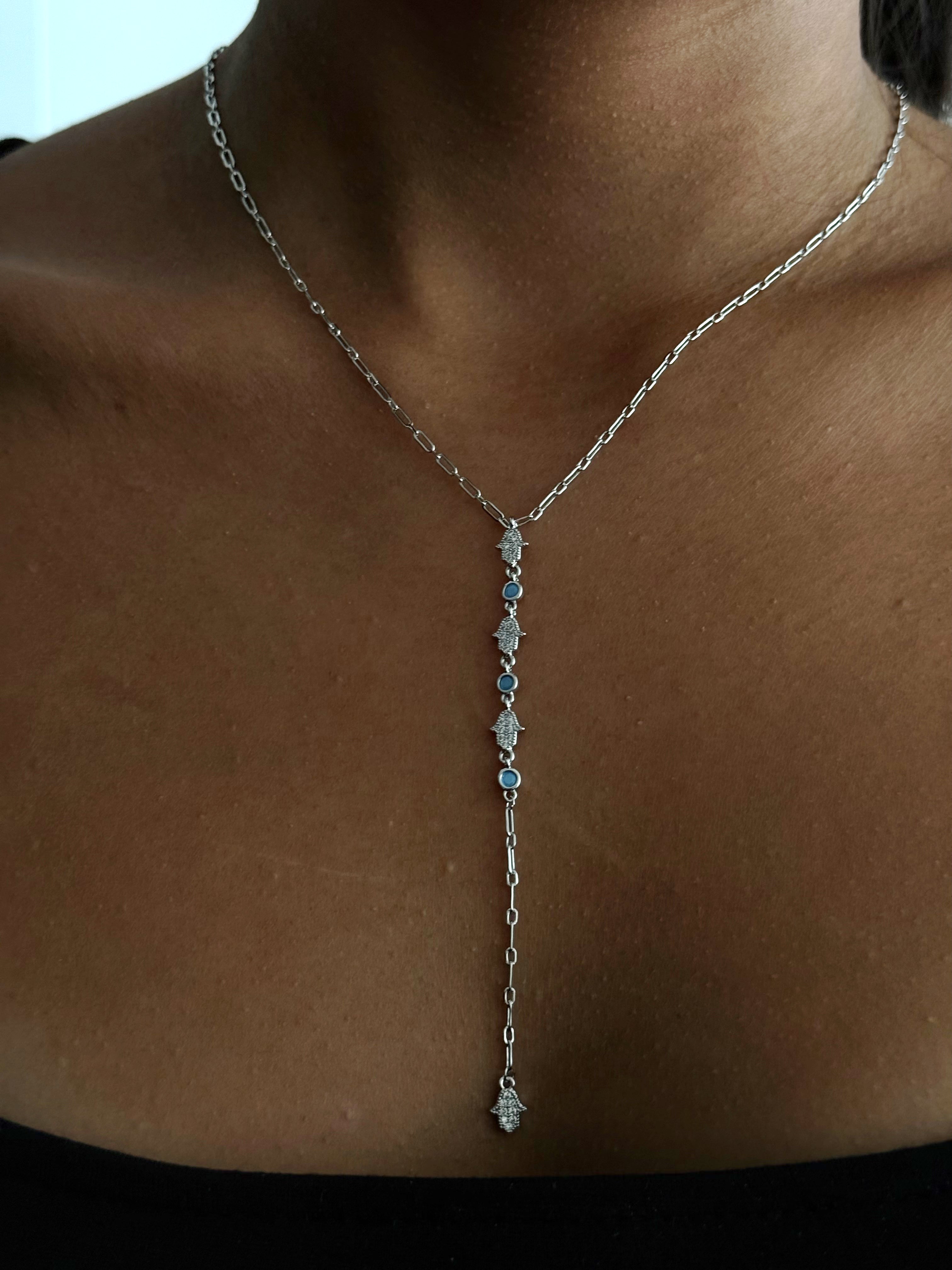 Y Necklace Stainless Steel Waterproof Layered Trendy Wholesale Myaccessories wholesale jewelry Y NECKLACE Catwalk Jewellery Europe