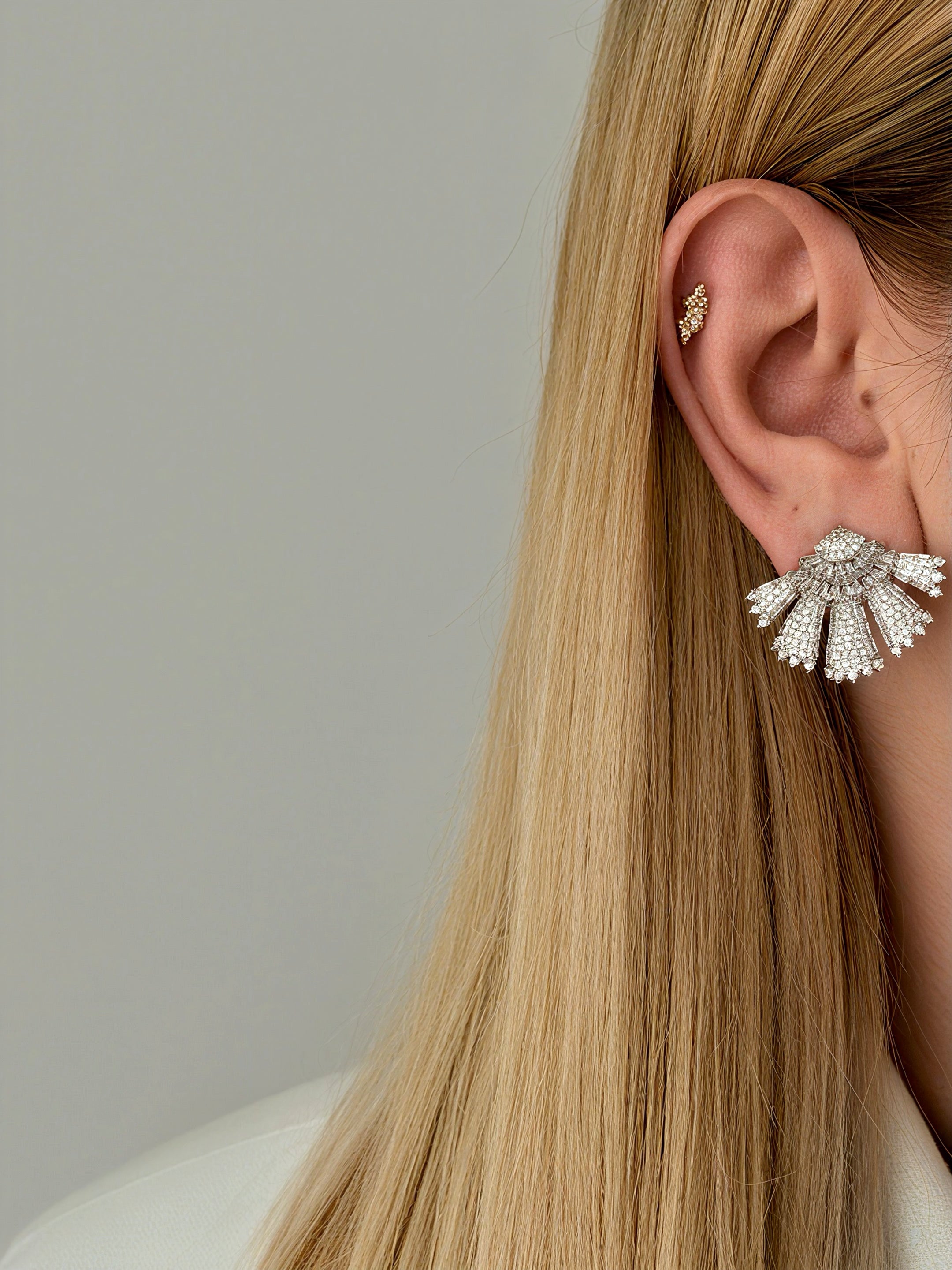 Zircon Statement Drop Earrings Luxury Bridal Wholesale Myaccessories wholesale jewelry STATEMENT EARRİNGS Catwalk Jewellery Europe