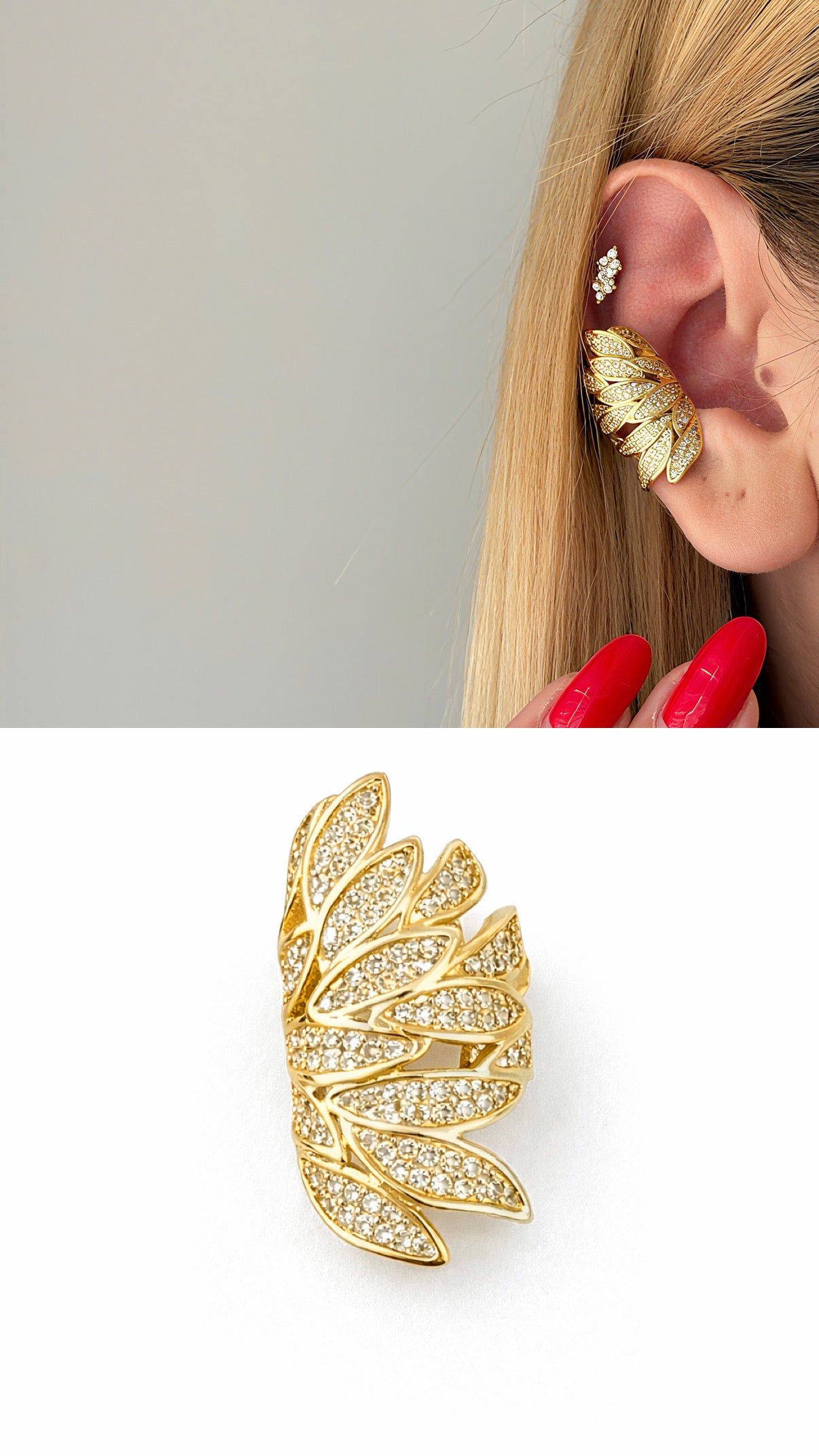 Ear Cuff Stainless Steel Waterproof Trendy Wholesale Myaccessories wholesale jewelry EARCUFFS  Catwalk Jewellery Europe