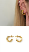 Hoop Earrings Stainless Steel Myaccessories.webp wholesale jewelry VIP 14K EARRINGS  Catwalk Jewellery Europe