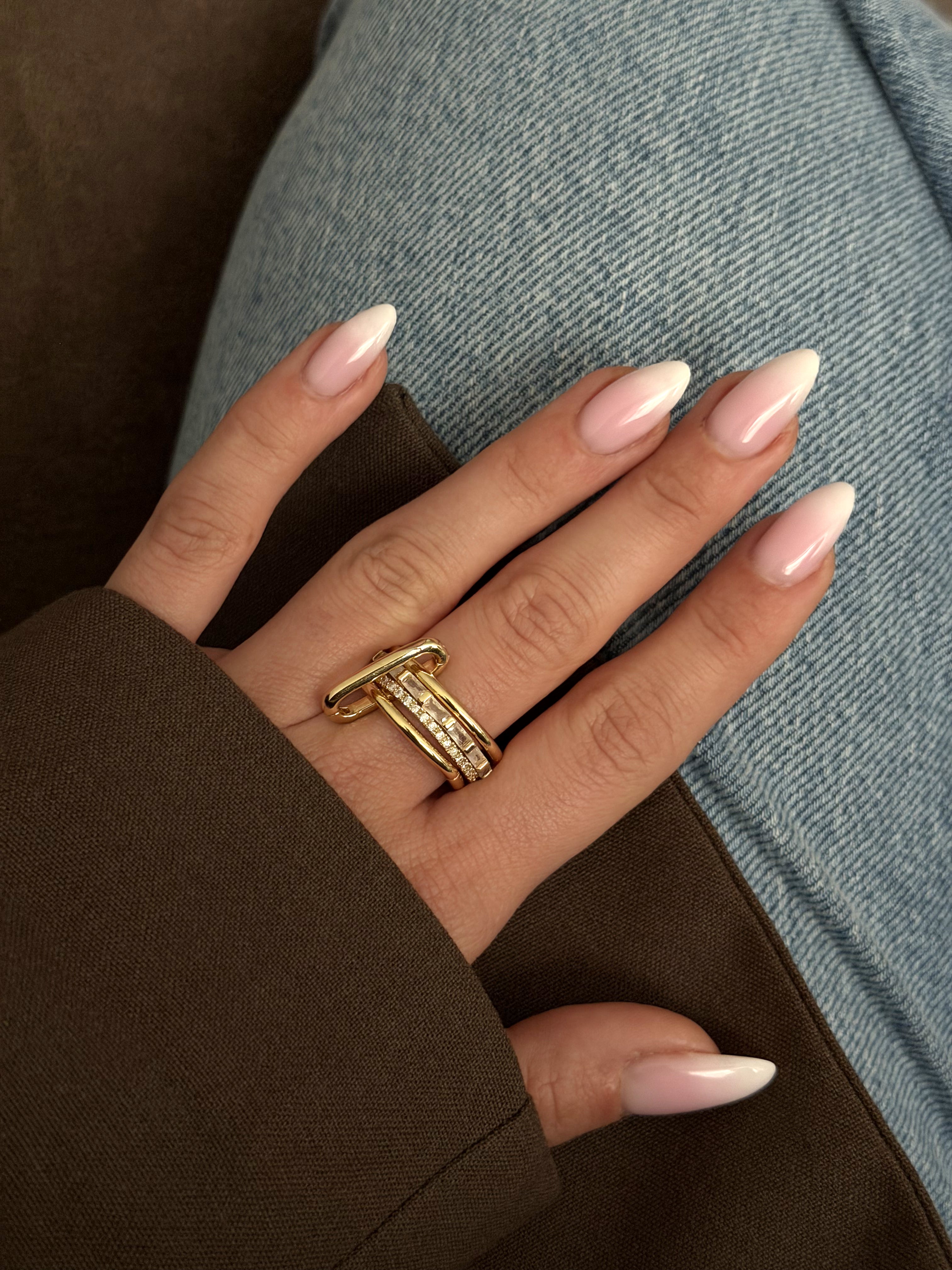 Gold Stackable Ring Stainless Steel Waterproof Trendy Wholesale Myaccessories wholesale jewelry RINGS Catwalk Jewellery Europe