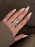 Gold Stackable Ring Stainless Steel Waterproof Trendy Wholesale Myaccessories wholesale jewelry RINGS Catwalk Jewellery Europe
