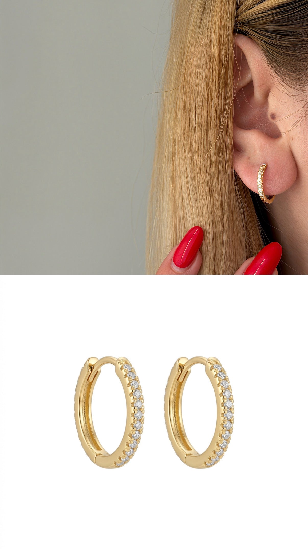 Hoop Earrings Stainless Steel Myaccessories.webp wholesale jewelry VIP 14K EARRINGS  Catwalk Jewellery Europe