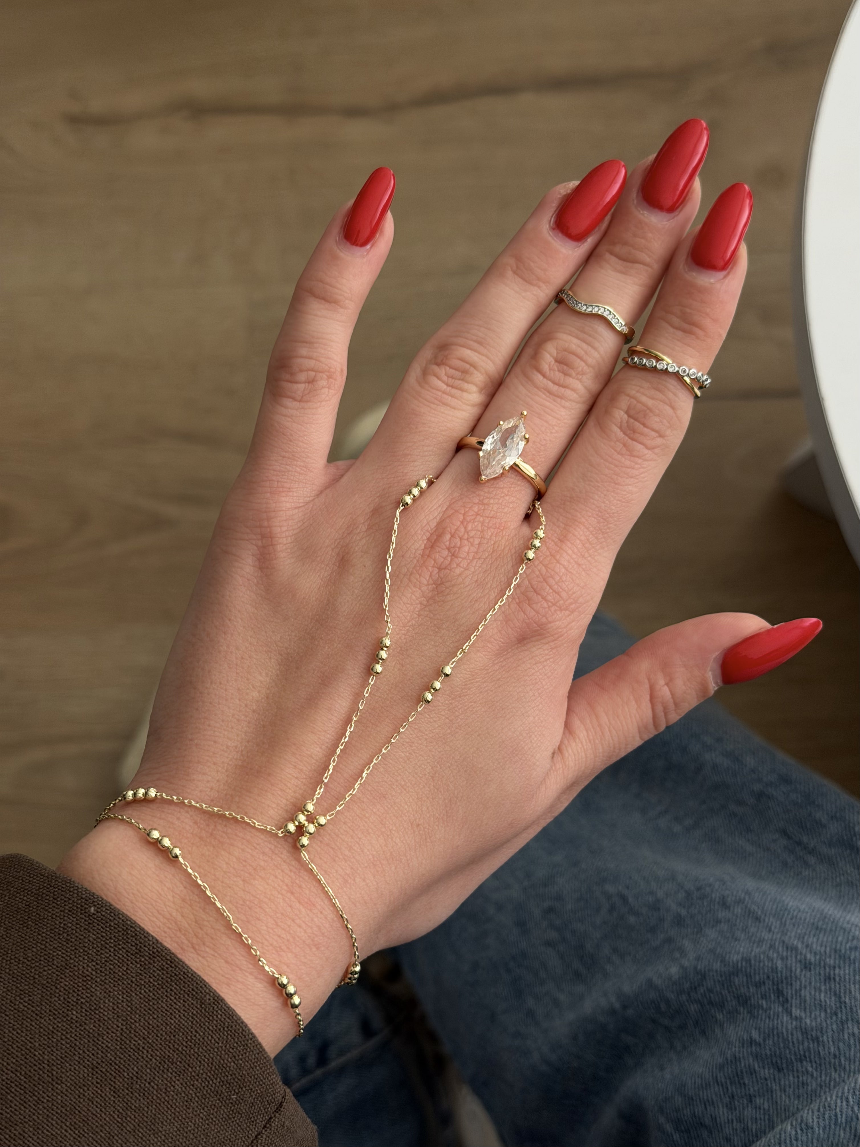 Hand Chain Stainless Steel Waterproof Trendy Wholesale Myaccessories wholesale jewelry HAND CHAINS  Catwalk Jewellery Europe