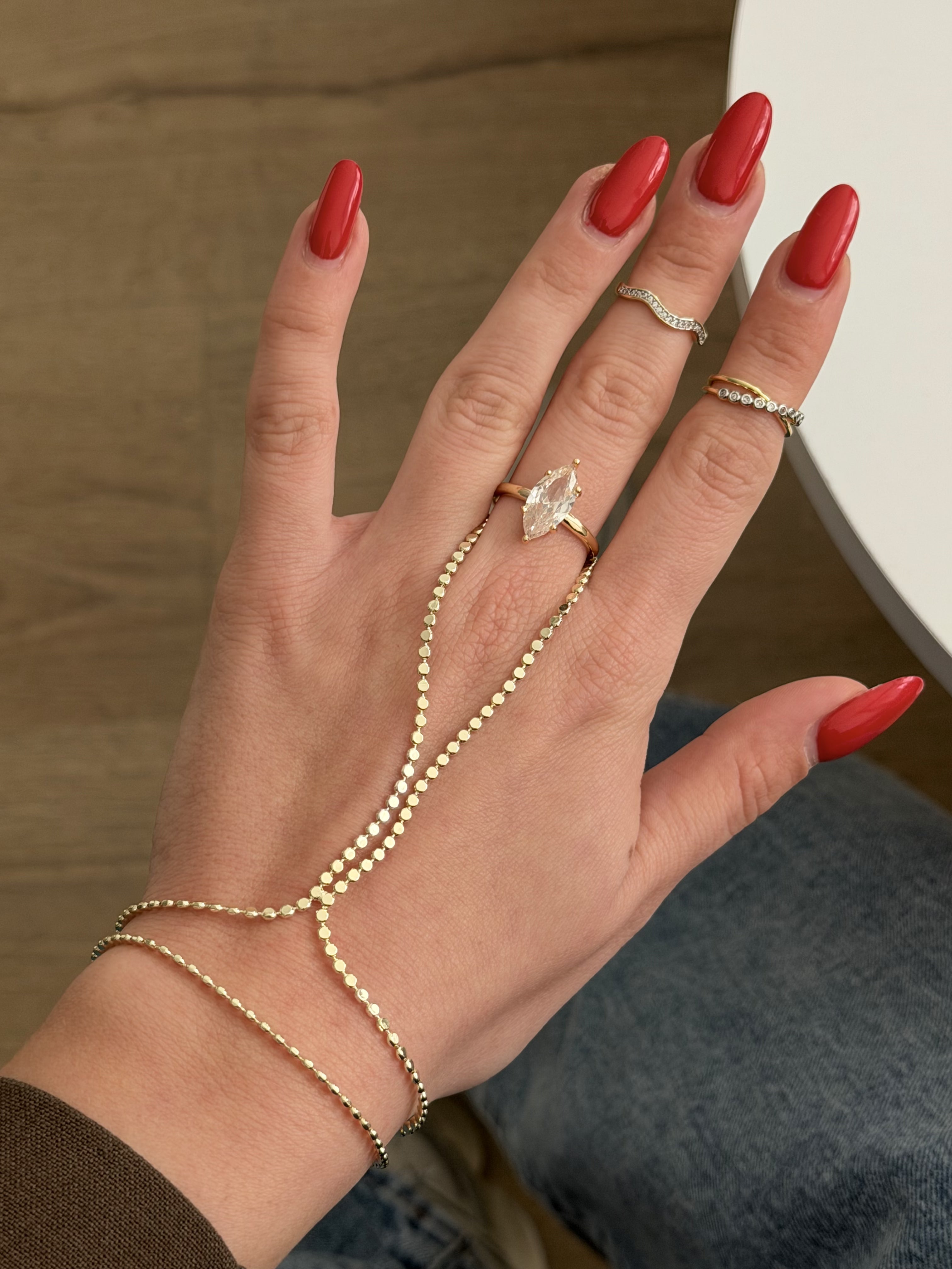 Hand Chain Stainless Steel Waterproof Trendy Wholesale Myaccessories wholesale jewelry HAND CHAINS  Catwalk Jewellery Europe
