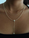 Y Necklace Stainless Steel Waterproof Layered Trendy Wholesale Myaccessories wholesale jewelry Y NECKLACE Catwalk Jewellery Europe
