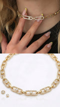 Necklace Stainless Steel Waterproof Layered Trendy Wholesale Myaccessories wholesale jewelry NECKLACE  Catwalk Jewellery Europe
