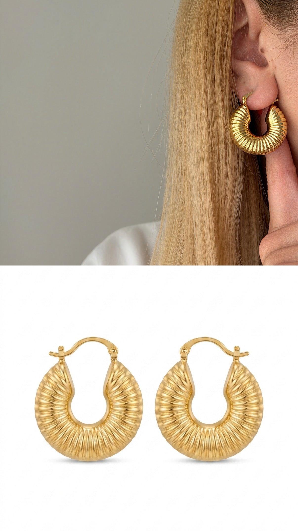 Hoop Earrings Stainless Steel Myaccessories wholesale jewelry VIP 14K EARRINGS  Catwalk Jewellery Europe