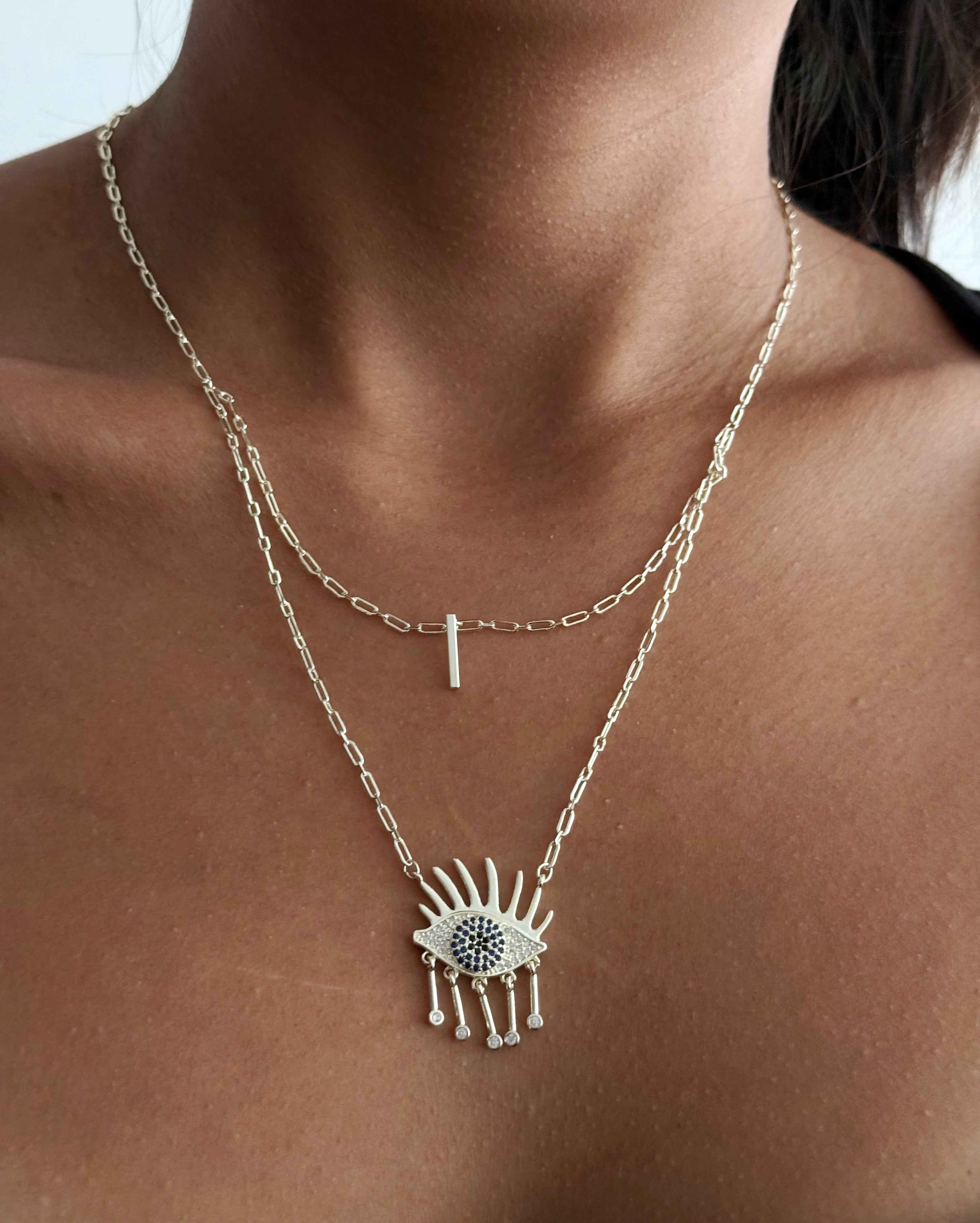 Y Necklace Stainless Steel Waterproof Layered Trendy Wholesale Myaccessories wholesale jewelry Y NECKLACE Catwalk Jewellery Europe