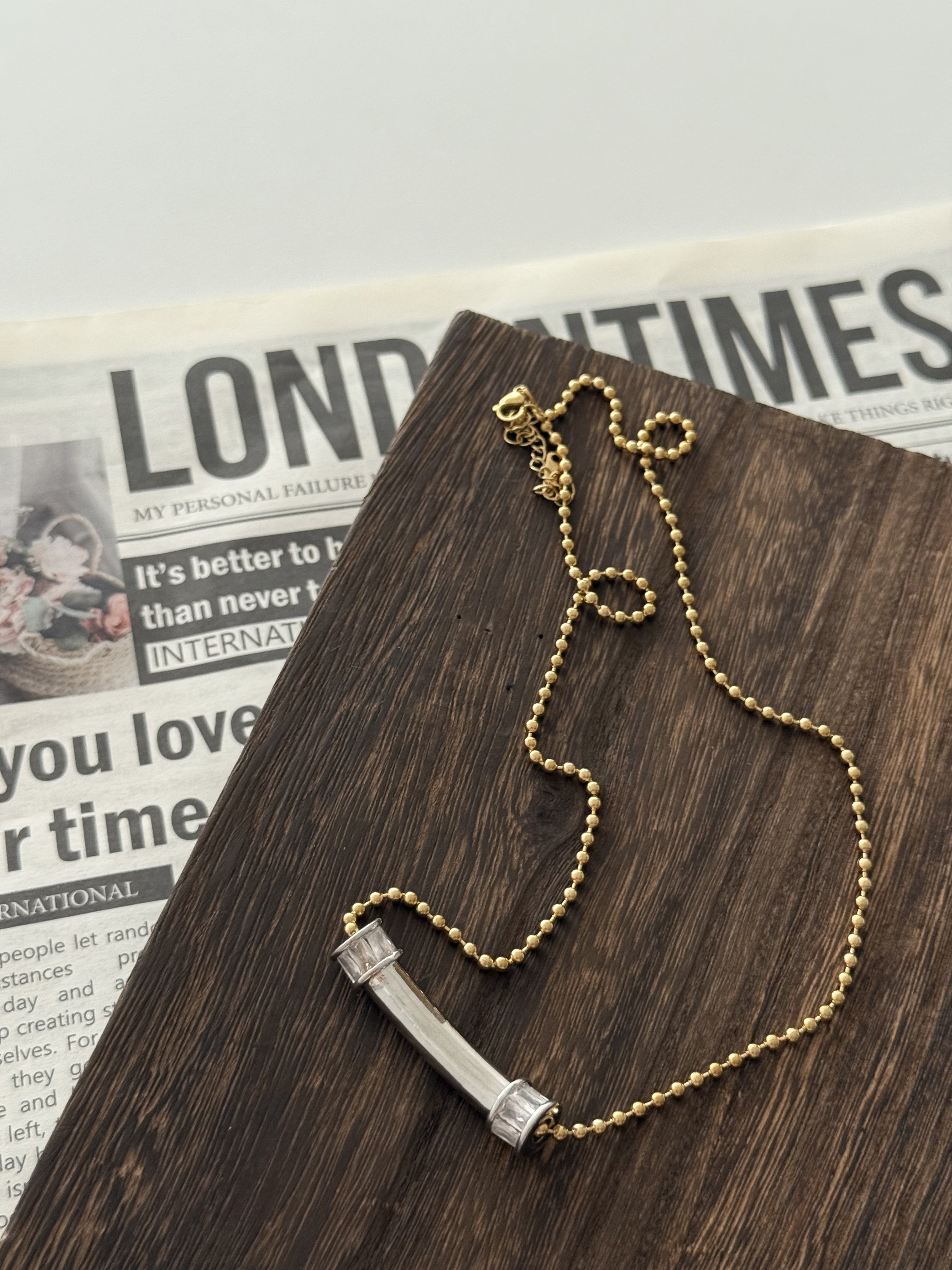 Necklace Stainless Steel Waterproof Layered Trendy Wholesale Myaccessories wholesale jewelry NECKLACE  Catwalk Jewellery Europe