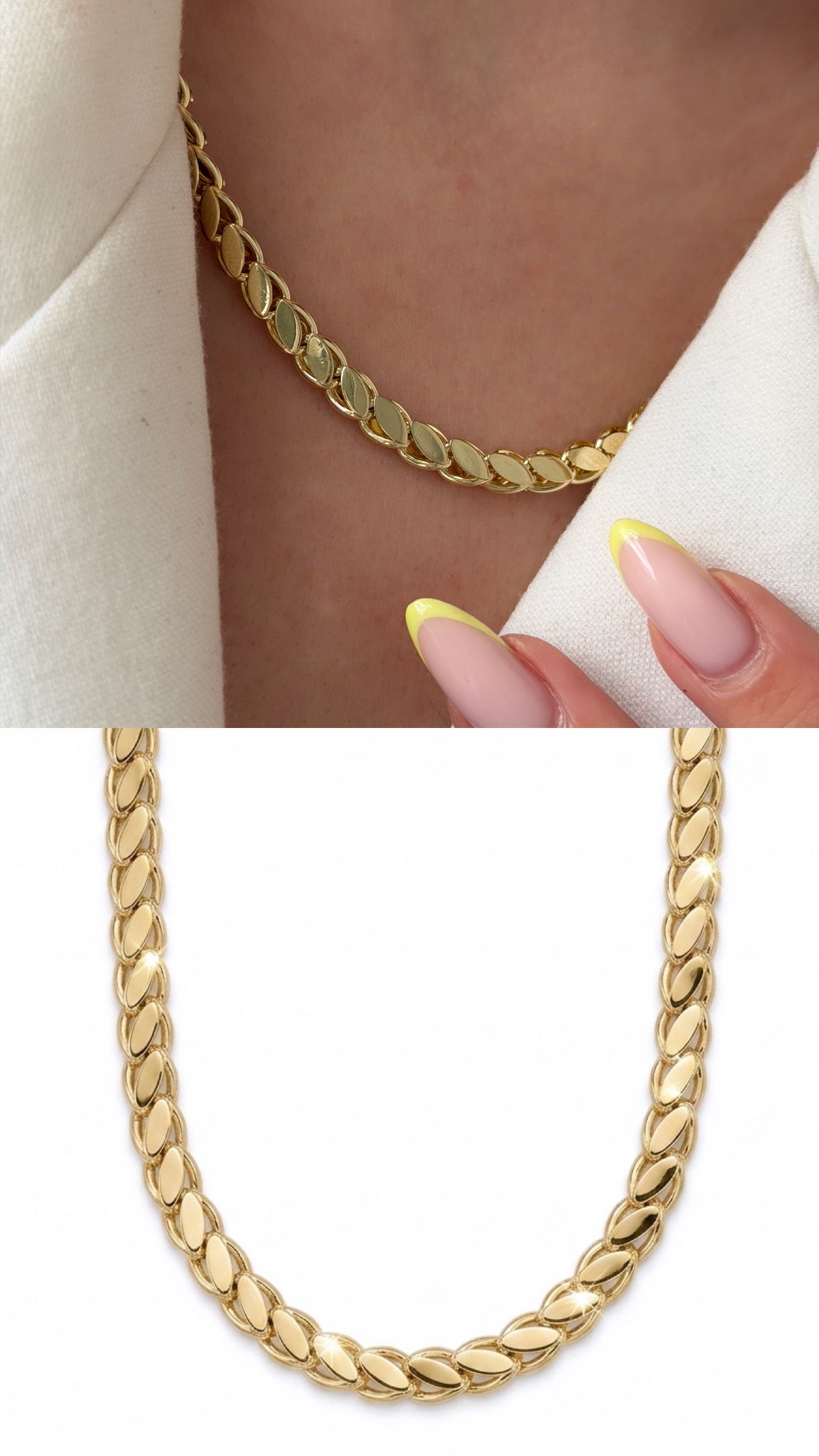 Necklace Stainless Steel Waterproof Layered Trendy Wholesale Myaccessories wholesale jewelry NECKLACE  Catwalk Jewellery Europe