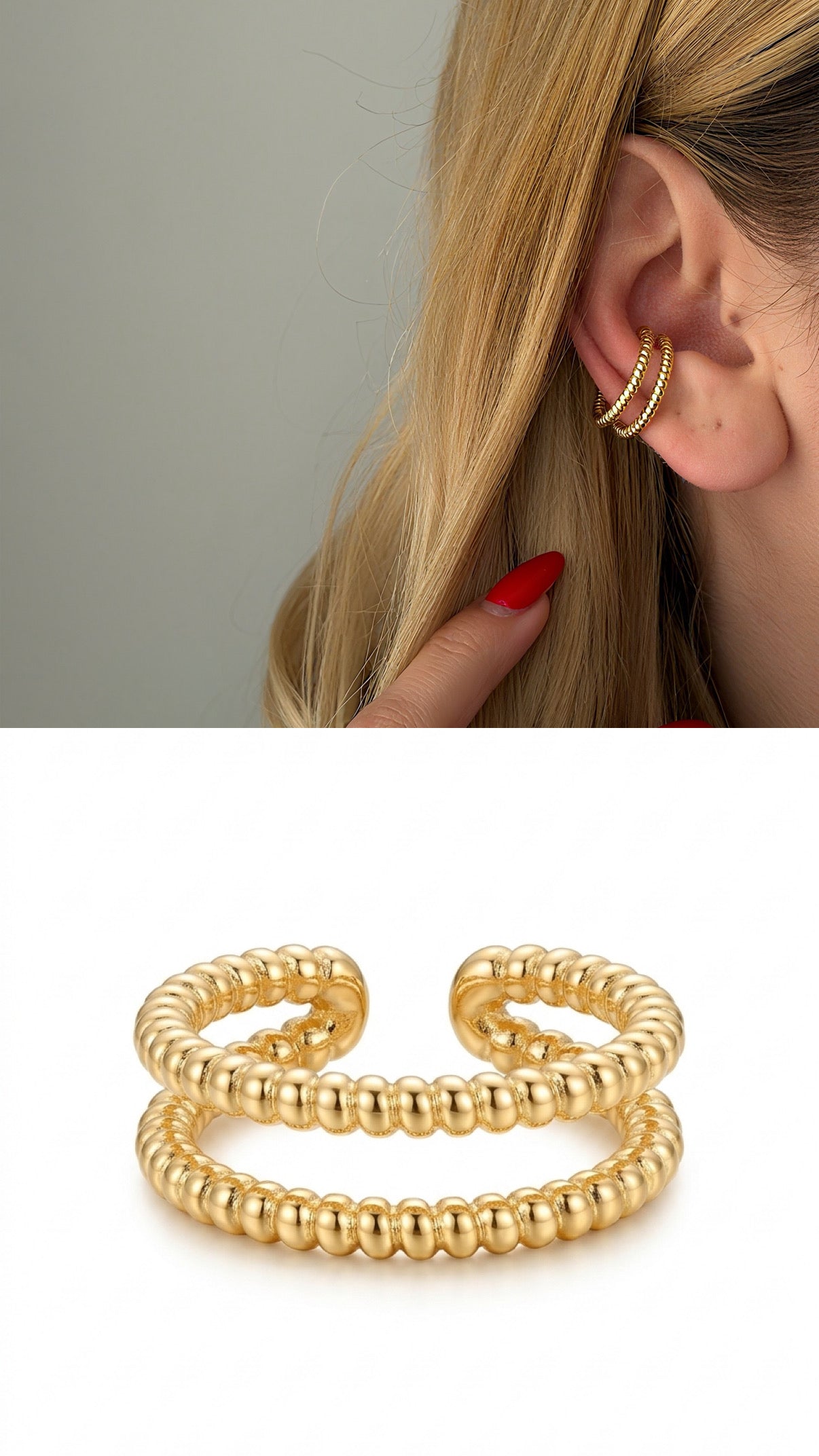 Ear Cuff Stainless Steel Waterproof Trendy Wholesale Myaccessories wholesale jewelry EARCUFFS  Catwalk Jewellery Europe