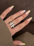 Gold Stackable Ring Stainless Steel Waterproof Trendy Wholesale Myaccessories wholesale jewelry RINGS Catwalk Jewellery Europe