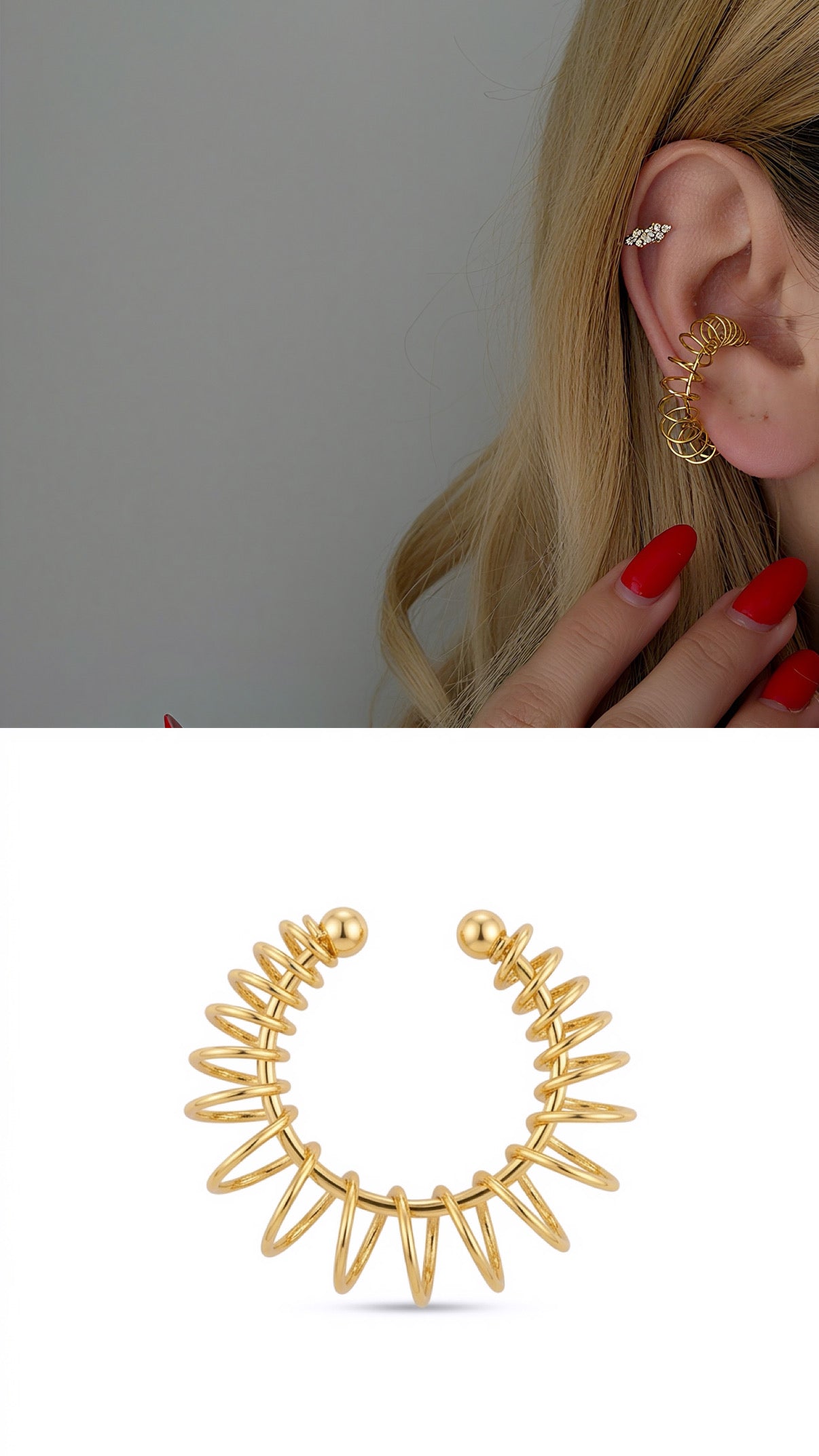 Ear Cuff Stainless Steel Waterproof Trendy Wholesale Myaccessories wholesale jewelry EARCUFFS  Catwalk Jewellery Europe
