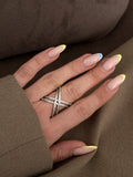 Gold Stackable Ring Stainless Steel Waterproof Trendy Wholesale Myaccessories wholesale jewelry RINGS Catwalk Jewellery Europe