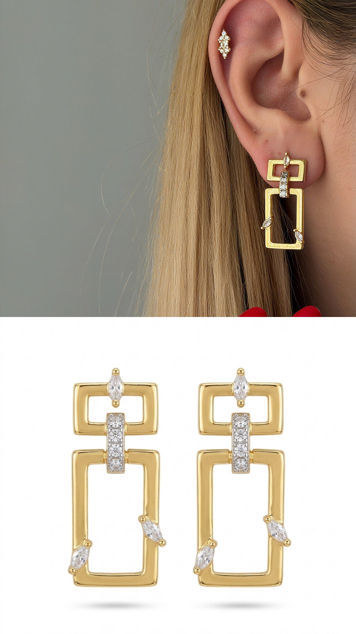 Hoop Earrings Stainless Steel Myaccessories.webp wholesale jewelry VIP 14K EARRINGS  Catwalk Jewellery Europe