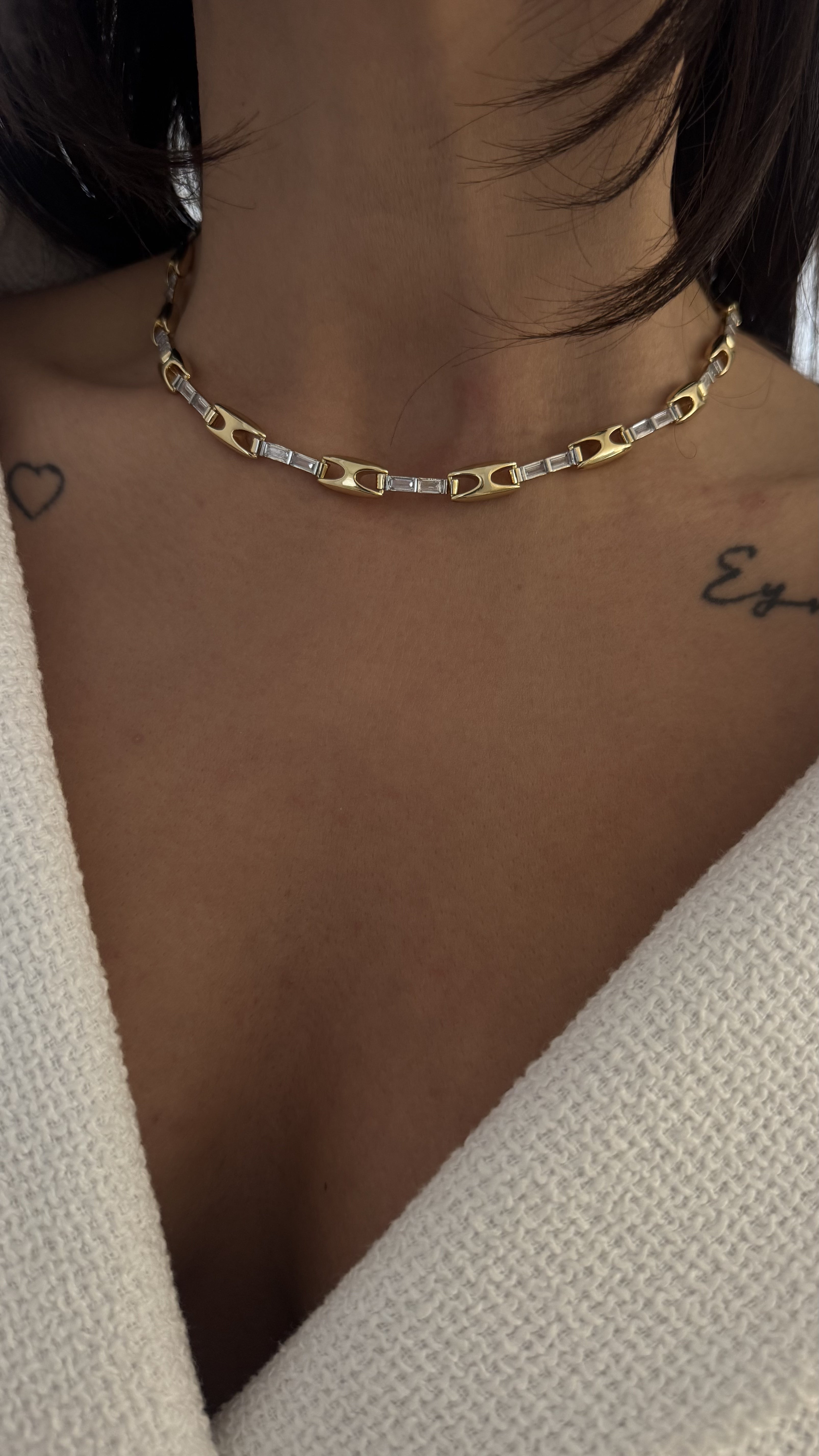 Necklace Stainless Steel Waterproof Layered Trendy Wholesale Myaccessories wholesale jewelry NECKLACE  Catwalk Jewellery Europe