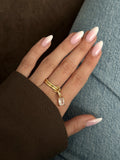 Gold Stackable Ring Stainless Steel Waterproof Trendy Wholesale Myaccessories wholesale jewelry RINGS Catwalk Jewellery Europe