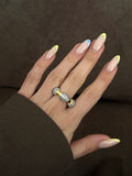 Gold Stackable Ring Stainless Steel Waterproof Trendy Wholesale Myaccessories wholesale jewelry RINGS Catwalk Jewellery Europe