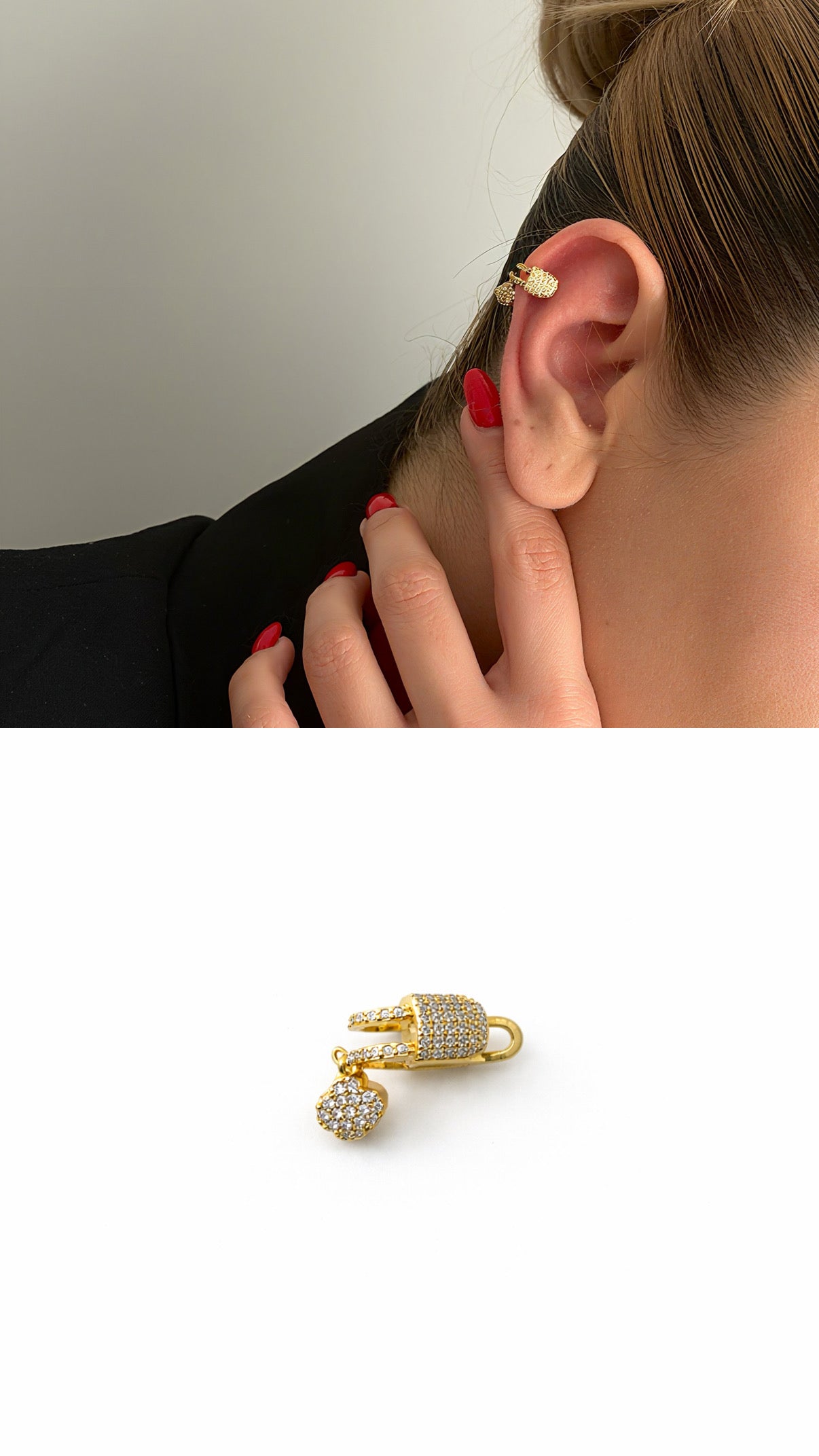 Ear Cuff Stainless Steel Waterproof Trendy Wholesale Myaccessories wholesale jewelry EARCUFFS  Catwalk Jewellery Europe