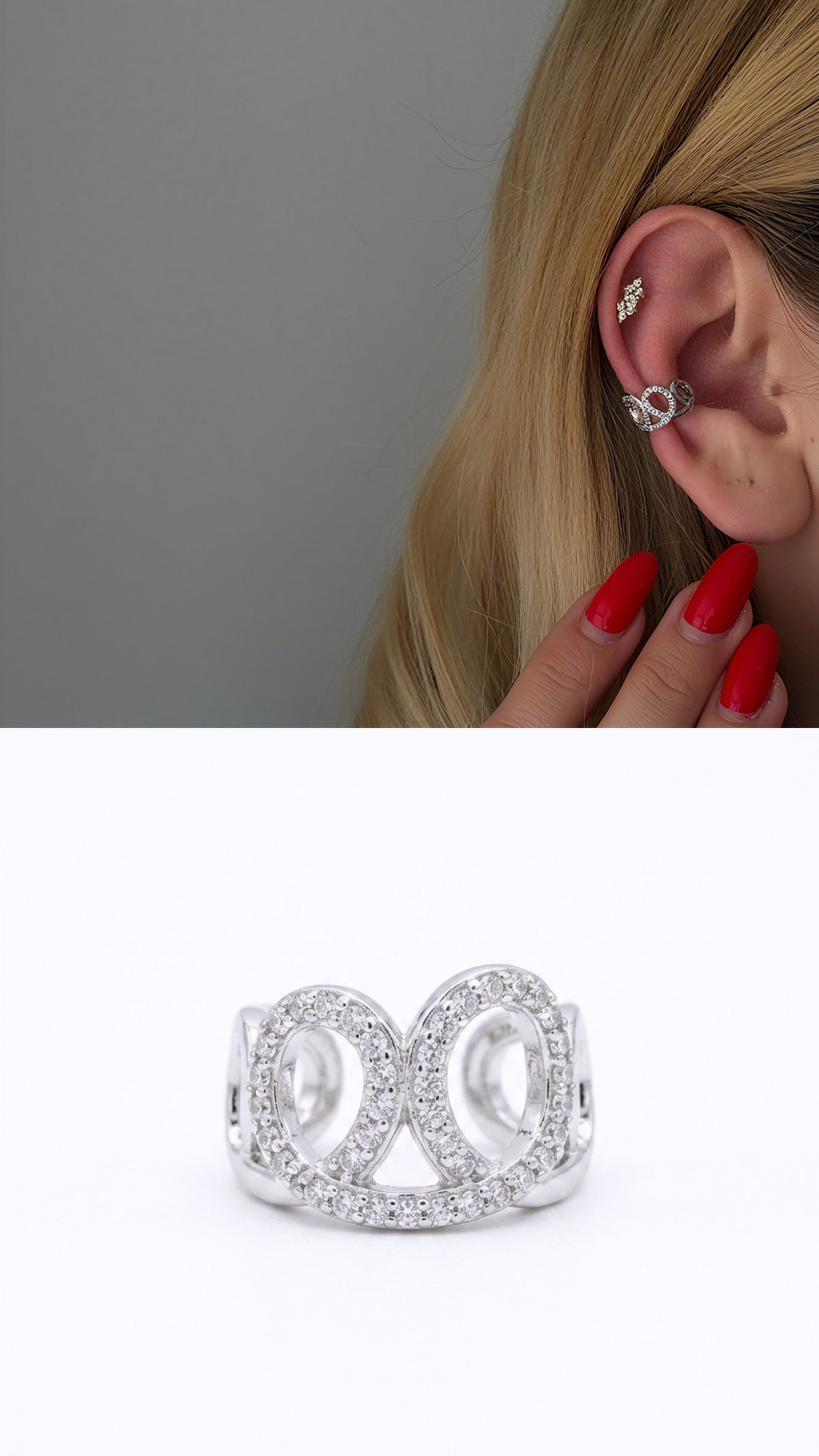 Ear Cuff Stainless Steel Waterproof Trendy Wholesale Myaccessories wholesale jewelry EARCUFFS  Catwalk Jewellery Europe