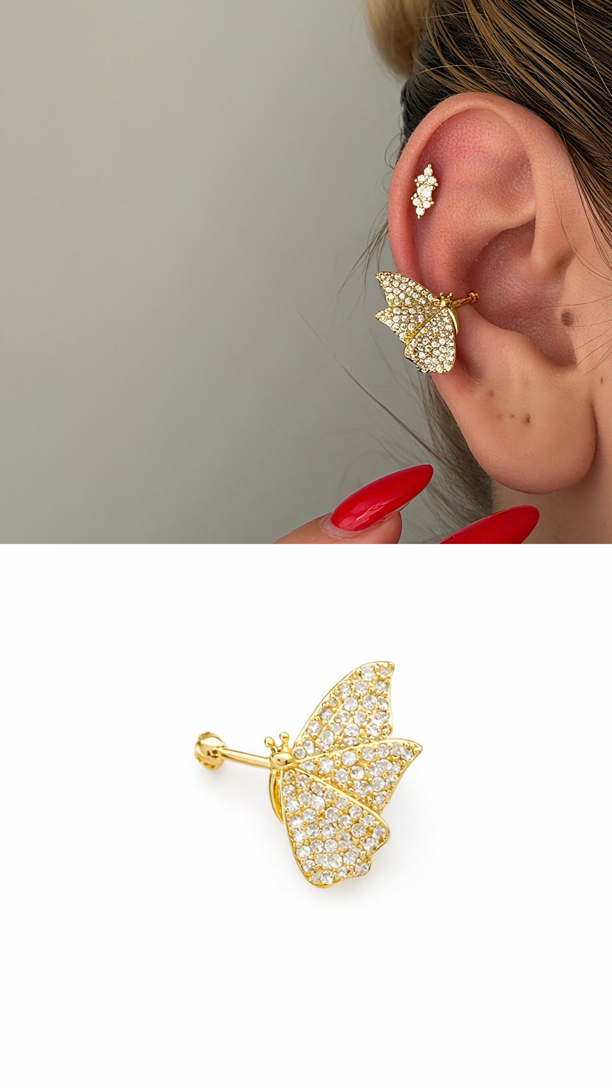 Ear Cuff Stainless Steel Waterproof Trendy Wholesale Myaccessories wholesale jewelry EARCUFFS  Catwalk Jewellery Europe