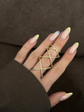 Gold Stackable Ring Stainless Steel Waterproof Trendy Wholesale Myaccessories wholesale jewelry RINGS Catwalk Jewellery Europe