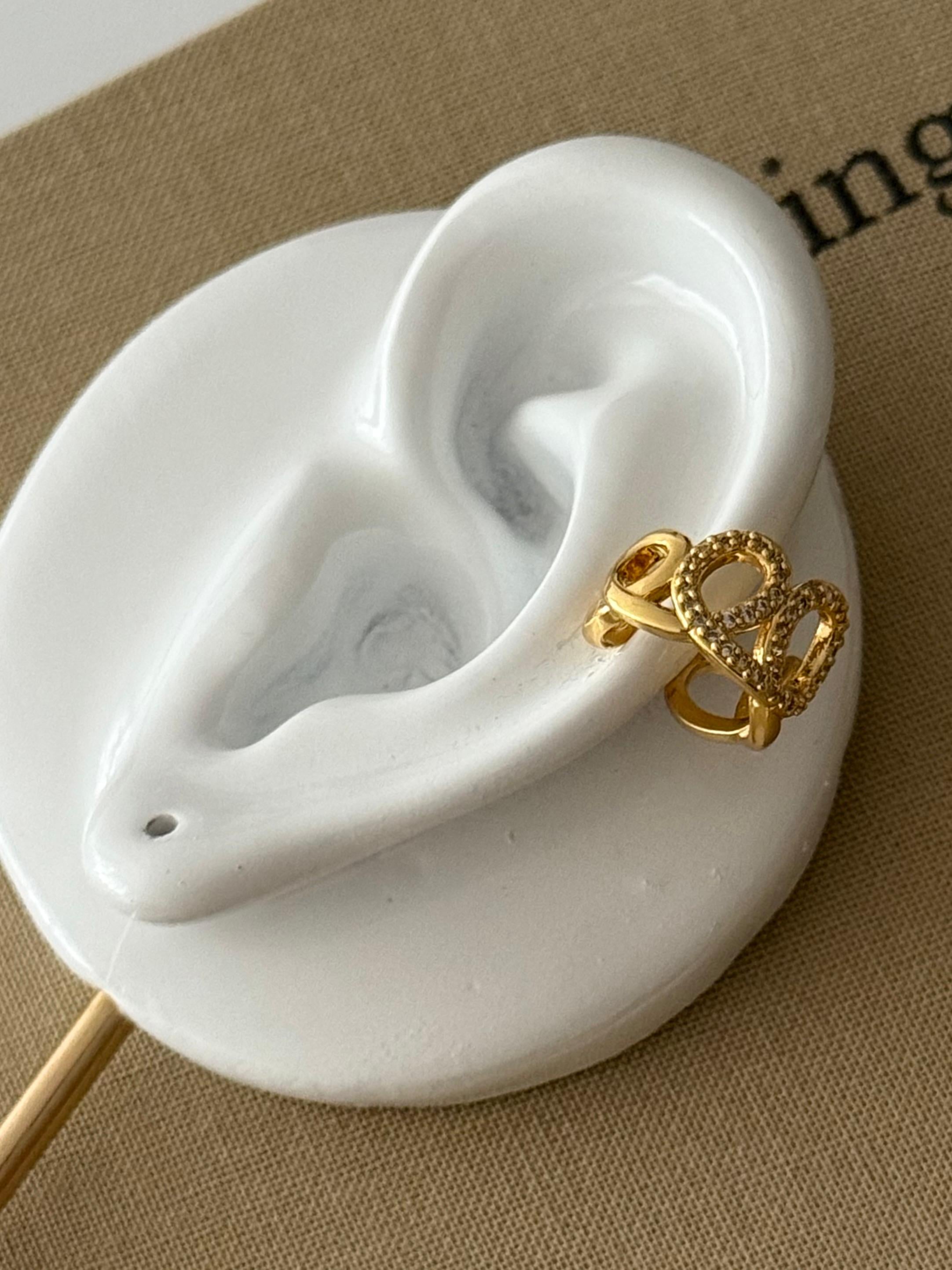 Ear Cuff Stainless Steel Waterproof Trendy Wholesale Myaccessories wholesale jewelry EARCUFFS  Catwalk Jewellery Europe