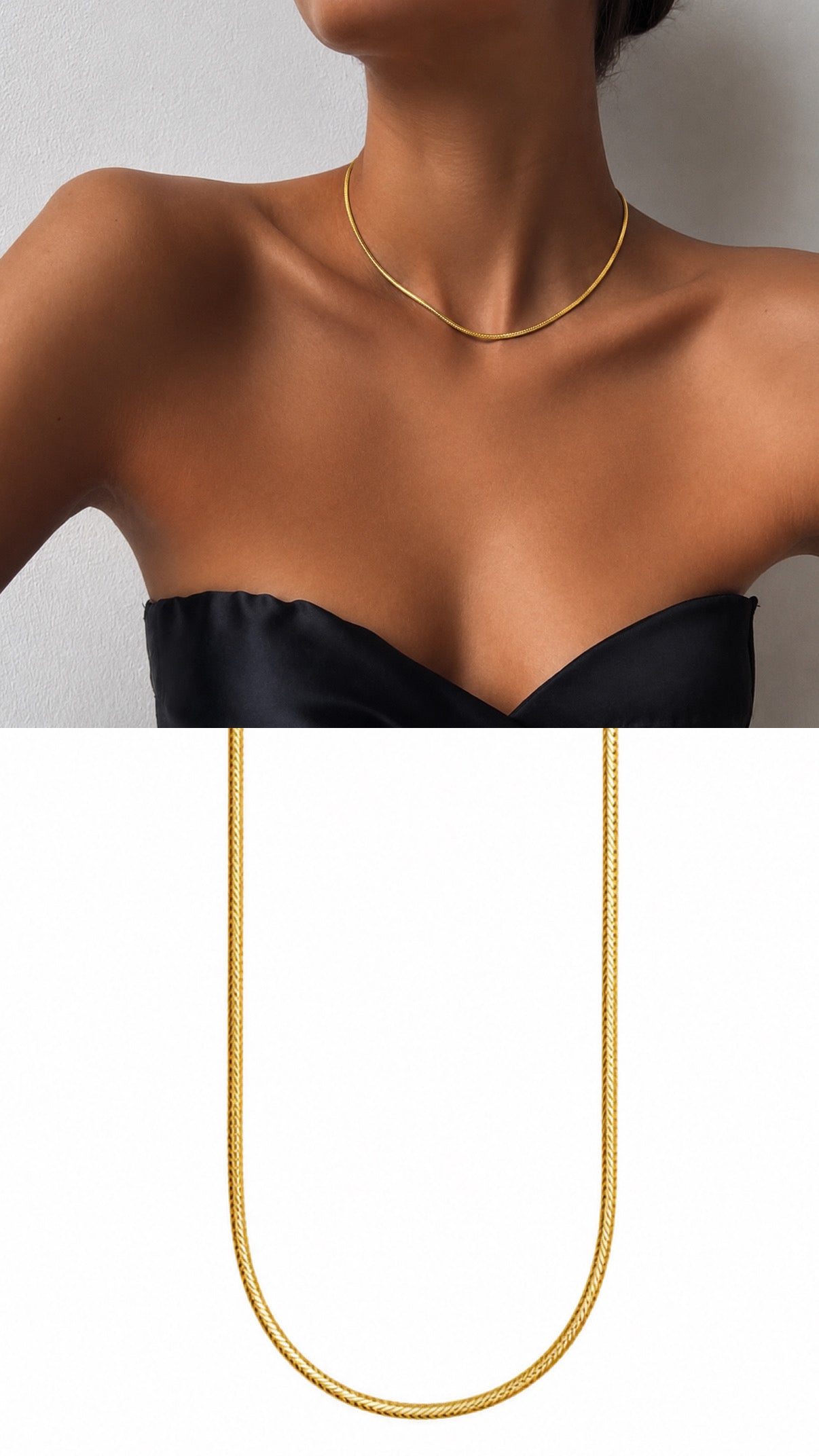 Necklace Stainless Steel Waterproof Layered Trendy Wholesale Myaccessories wholesale jewelry NECKLACE  Catwalk Jewellery Europe