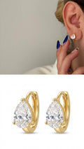 Gold Twisted Rope C Hoop Earrings wholesale jewelry VIP 14K EARRINGS  Catwalk Jewellery Europe