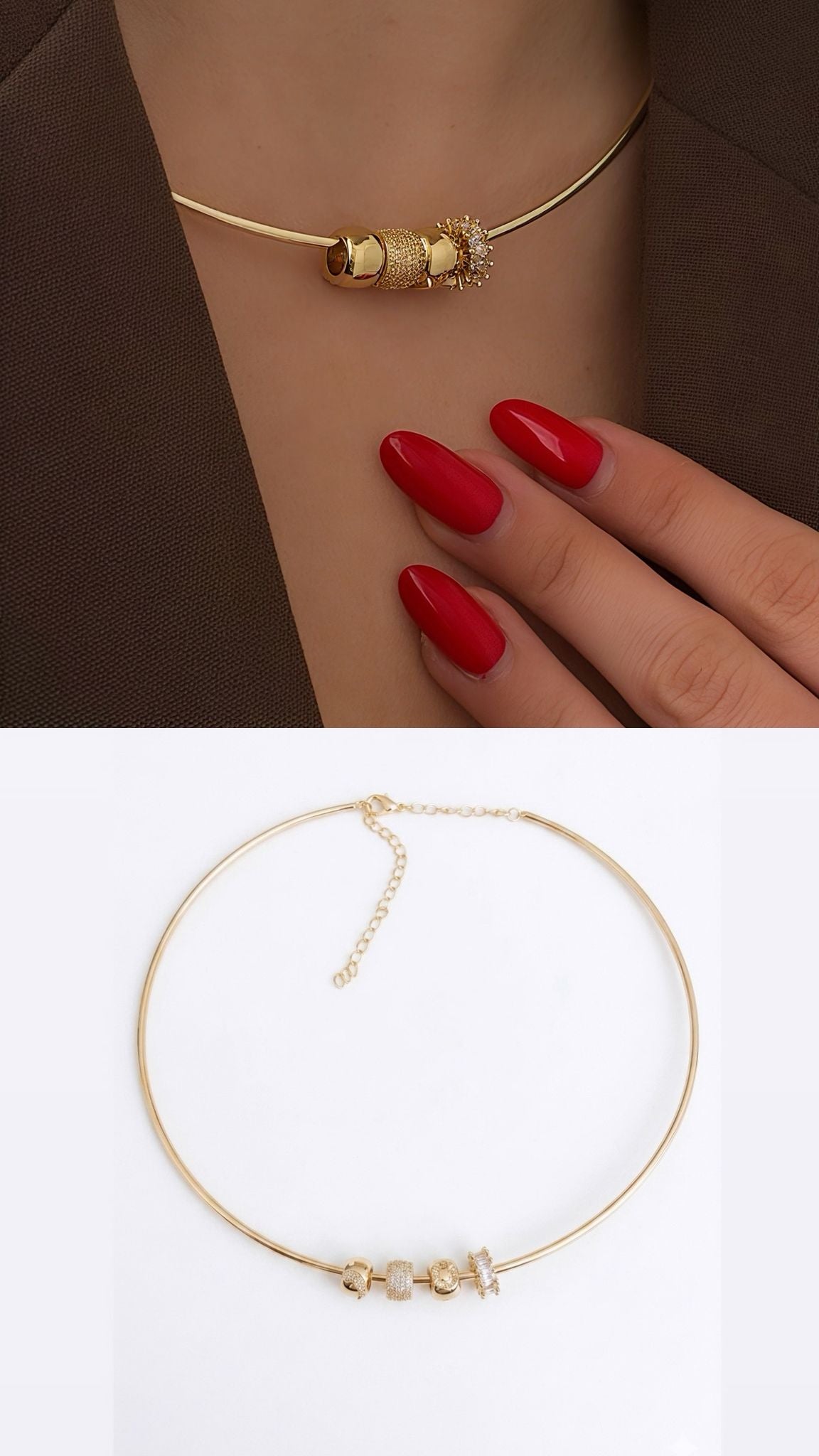 Necklace Stainless Steel Waterproof Layered Trendy Wholesale Myaccessories wholesale jewelry NECKLACE  Catwalk Jewellery Europe
