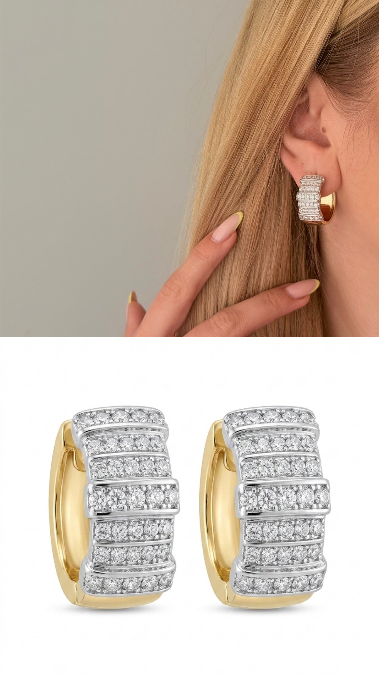 Hoop Earrings Stainless Steel Myaccessories wholesale jewelry VIP 14K EARRINGS  Catwalk Jewellery Europe