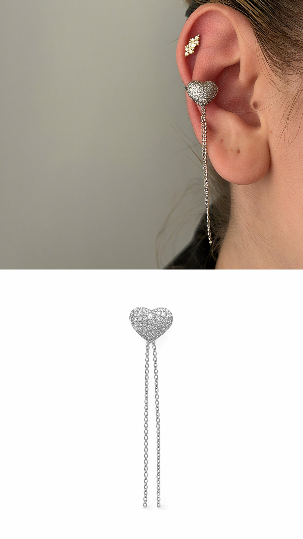 Ear Cuff Stainless Steel Waterproof Trendy Wholesale Myaccessories wholesale jewelry EARCUFFS  Catwalk Jewellery Europe