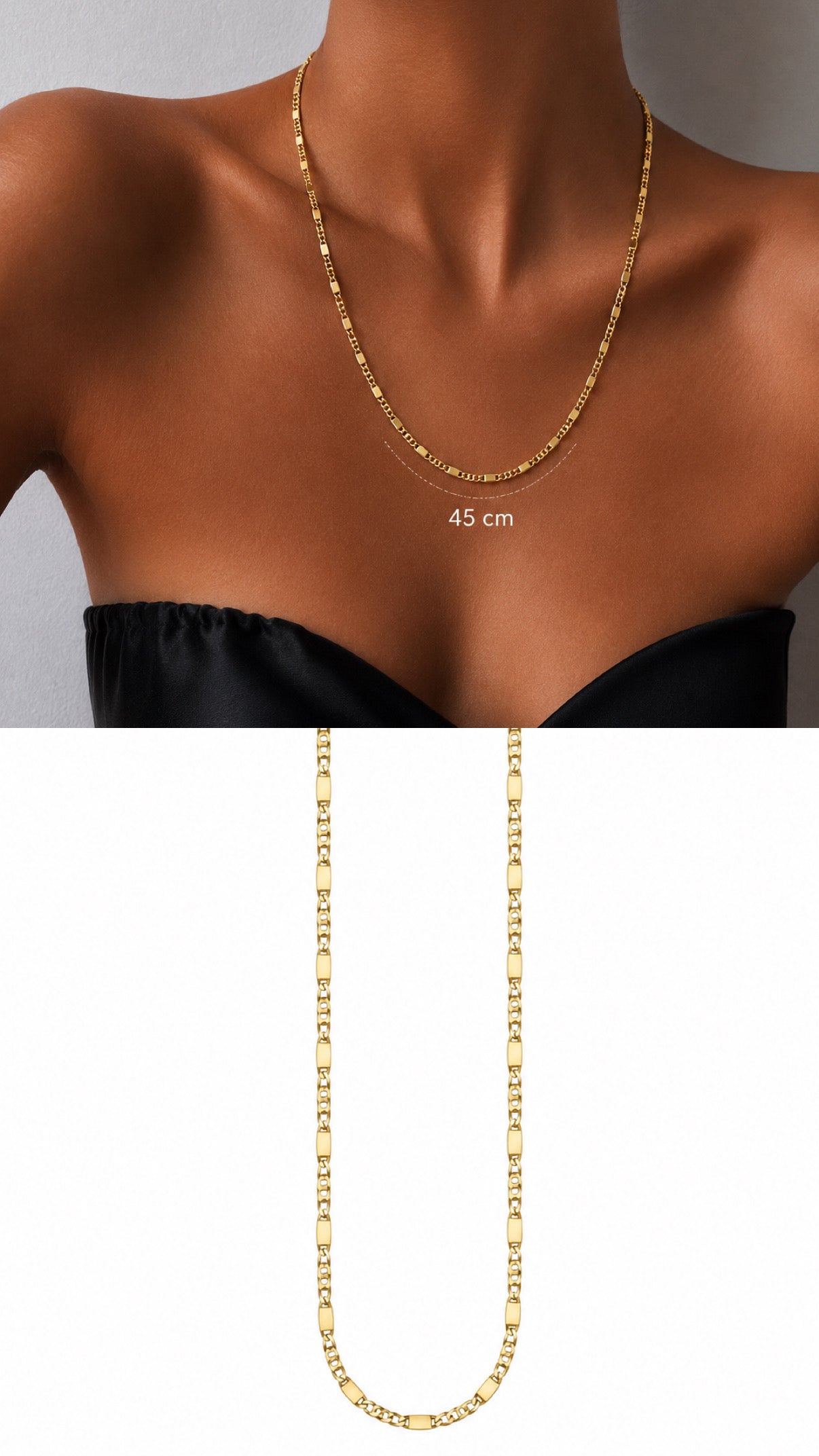 Necklace Stainless Steel Waterproof Layered Trendy Wholesale Myaccessories wholesale jewelry NECKLACE  Catwalk Jewellery Europe