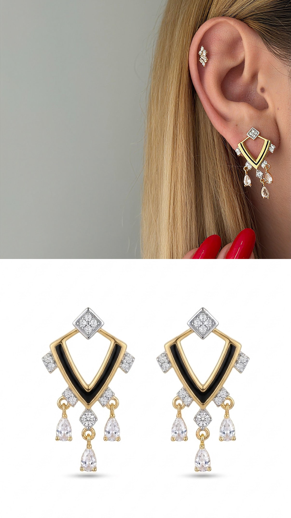 Hoop Earrings Stainless Steel Myaccessories.webp wholesale jewelry VIP 14K EARRINGS  Catwalk Jewellery Europe